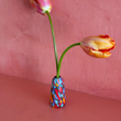 Load image into Gallery viewer, Glass Blown Jester Mini Vase by Maria Ida Designs